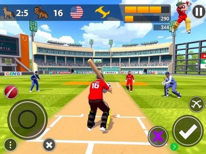 Warrior Cricket Conqueror gameplay screenshot